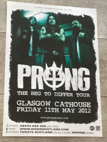 Prong glasgow 2012 live - -,