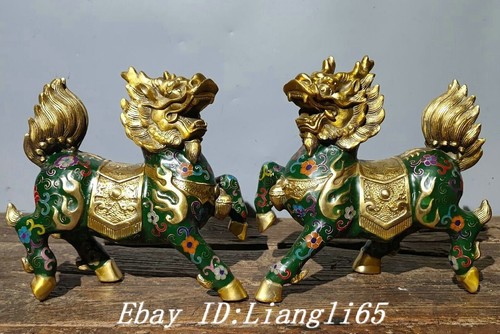 Old cloisonne enamel - old,