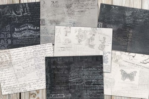 Scrapbook papier basteln - 12,