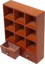9 Fächer Setzkasten Holz