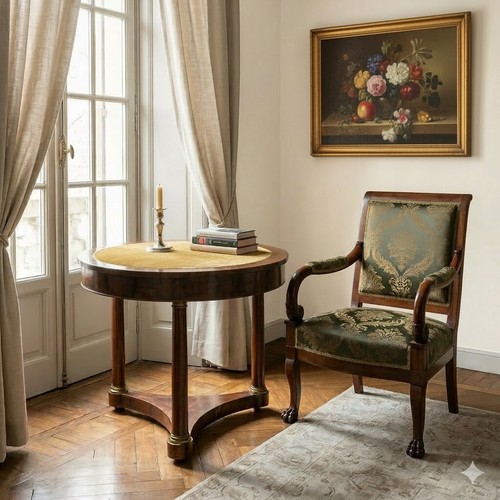 Antiker empire couchtisch - antiker,