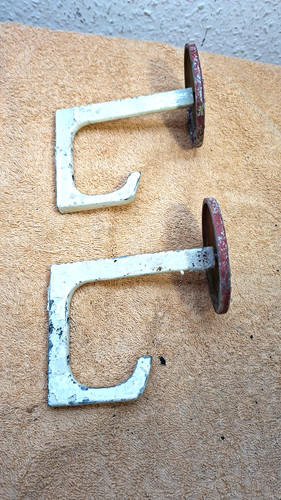 Wandgarderobe haken alu - haken,