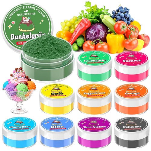 Natürliche lebensmittelfarbe - natürliche,