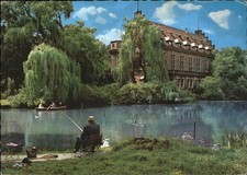 Gladbeck Haus Wittringen Angler Fluss Boot