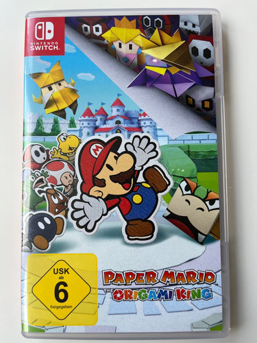 Paper mario origami king - mario:,