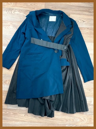 Sacai mantel marineblau - mantel,