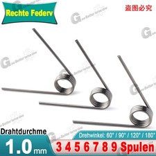 Schenkelfeder / Torsionsfeder