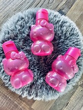 Rarität für Hello Kitty-Fans pinkfarbene Hello Kitty Trinkflasche Tupperware