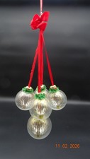 Alte Christbaumkugeln Gehänge