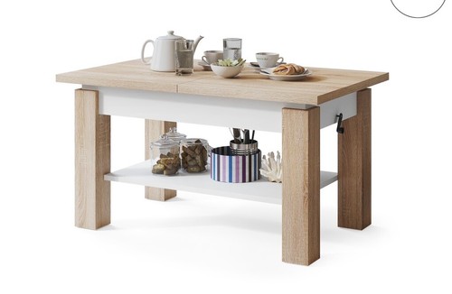 Couchtisch 110 150x68cm - couchtisch, 110-150x68cm