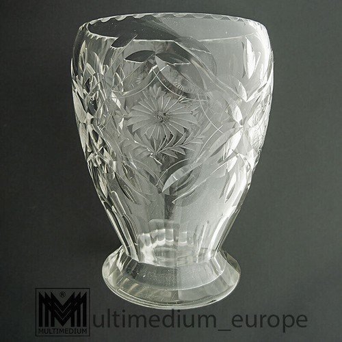 Antike art deco kristall glas - antike,