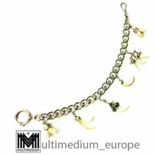 Charivari antik Silber Kette mit Anhänger Grandel silver charivari chain pendant