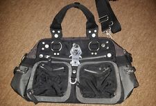 große Tasche, GGL "Double B", threesome (braun-schwarz-grau),langer Gurt, TOPTOP