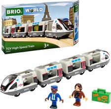 BRIO 36087 - TGV - HOCHGESCHWINDIGKEITSZUG - BRIO WORLD - BATTERIELOK # NEU OVP