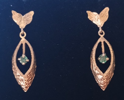 Vintage ohrringe gold - 9, kt