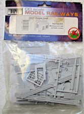 Bausatz eingleisiger Lokschuppen von Dapol Nr. C 7 im Maßstab 00/H0 = 1/76