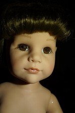 Götz Puppe Hannah braunhaarig, braune Augen 48-50 cm