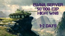 World Of Tanks l 50 000 EXP ANY TANK l 1-2 TAGE l KEIN BONUSCODE l WOT