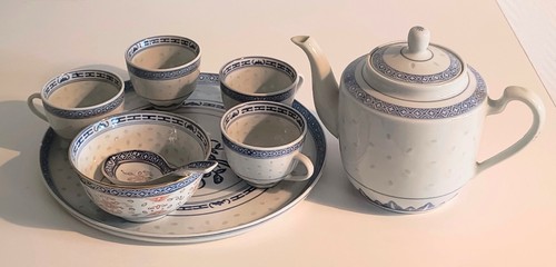 Chinesisches teeservice - chinesisches,