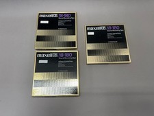 3x Maxell 18-180 UD Tonband gebraucht,  3 Stück Tonbandspule