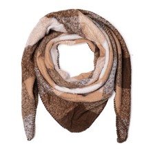 Damen XXL Dreieckstuch kariert