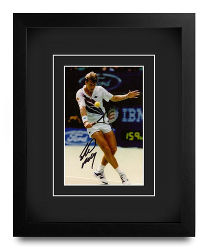 Stefan edberg signed 10x8 - stefan,
