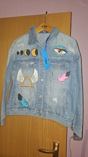 Jeansjacke neu mit - jeansjacke,