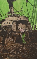 Frachtschiff Hafen Arbeiter