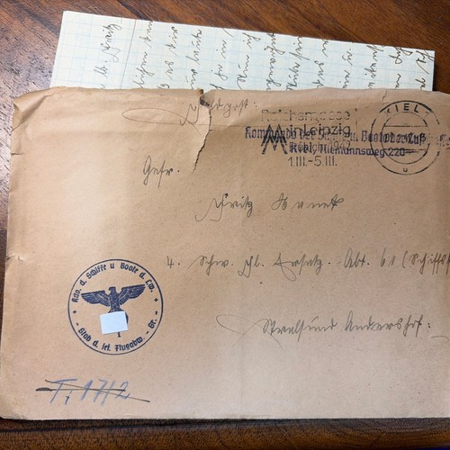 Marine feldpost 1942 stab - marine,