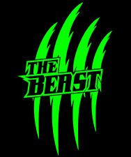 2x Monster Kralle Sticker