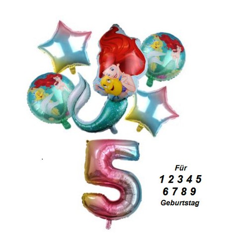 Prinzessin folienballon - prinzessin,