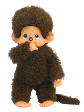 Original Sekiguchi 1974 Großer XL Monchichi Junge