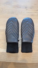 Winter - Handschuhe - Fäustlinge - Retro - aus Omas Schrank - sehr alt - braun