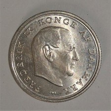 1 Krone 1971 unter König Frederik IX.