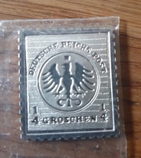 Silberbriefmarke 925er Silber