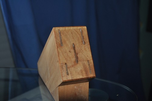 Messerblock holz massiv top - holz,, massiv,