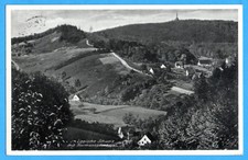 Lippische Schweiz mit Hermannsdenkmal 1939 - Detmold Hiddesen - AK 744