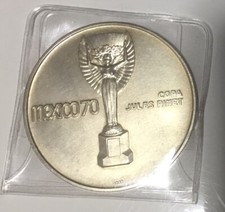 Silber Medaille Mexiko 1970, Copa Jules Rimet, IX Campeonato Mundial De Futbol