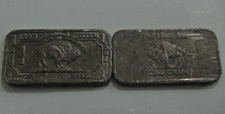 Bleibarren: 1 Gramm Blei Buffalo Barren