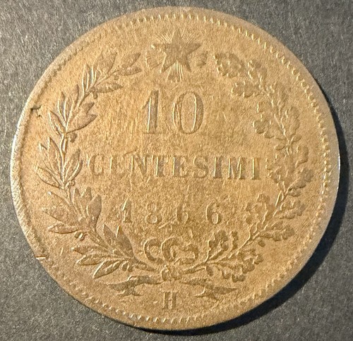 Centesimi 1866 regno - 10,