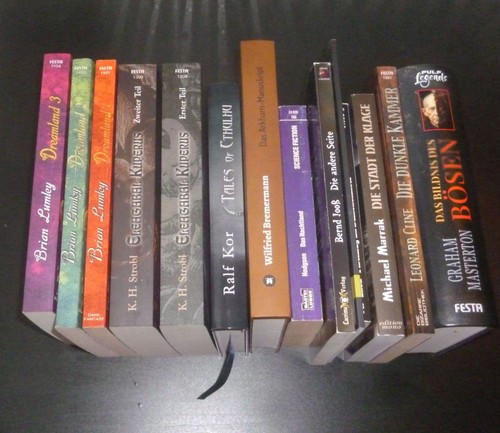 Horror bücher hc - bücher,
