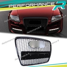 RS6 Optik Schwarz Wabengrill