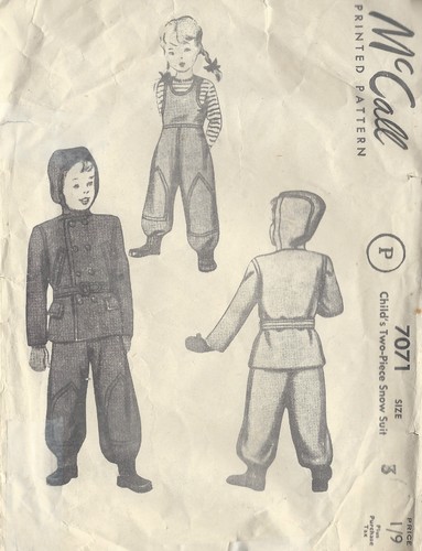 1947 kinder vintage nähmuster - kinder,