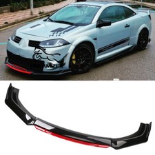 für Renault Megane Spoilerschwert Spoilerlippe Frontlippe Frontspoiler Schwarz