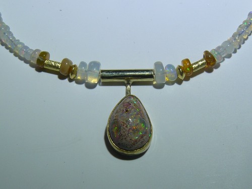 Echtschmuck unikat matrix - -,