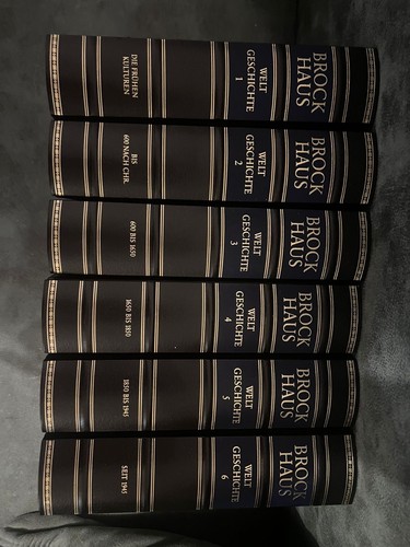 Brockhaus weltgeschichte - weltgeschichte, 6