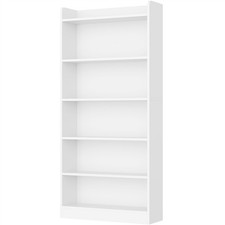 Bücherregal 6-stufiges Regal Standregal mit Verstellbarem Regalboden wie Neu