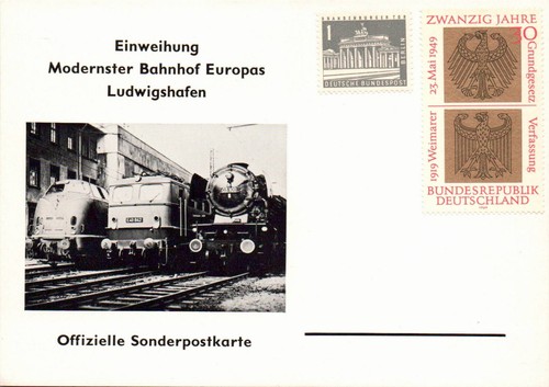 Sonderpostkarte einweihung - ak,