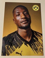 Borussia Dortmund BVB Autogrammkarte Serhou Guirassy Handsigniert