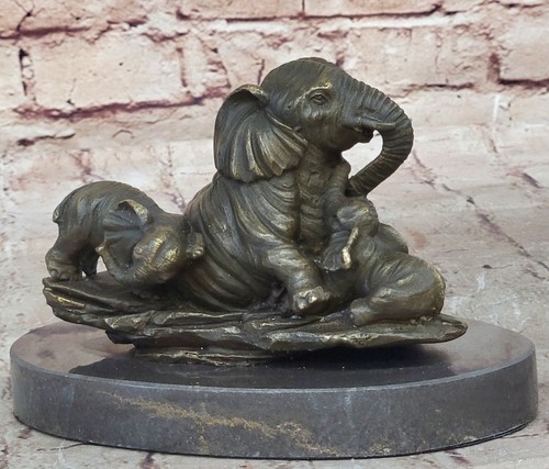 100 echt bronze baby - echt, elefant